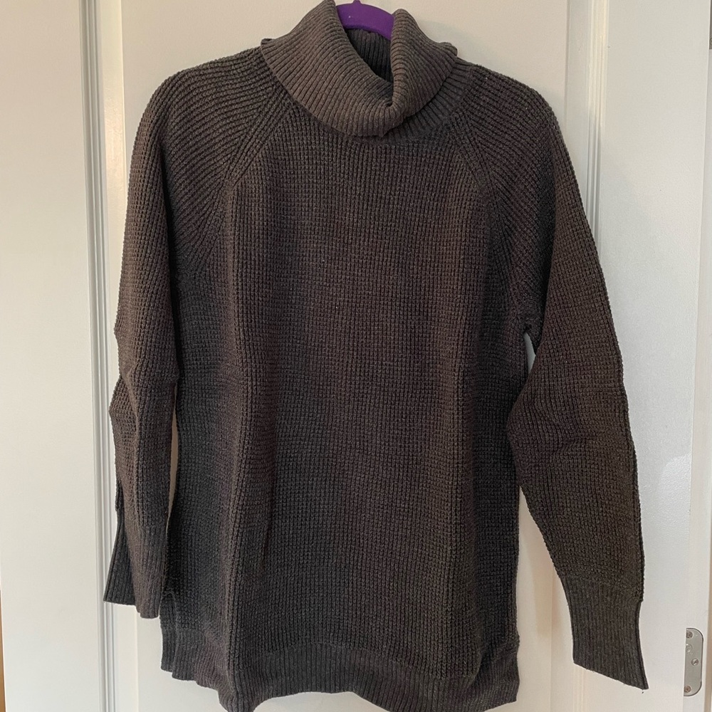 JCrew Mercantile long waffle sweater